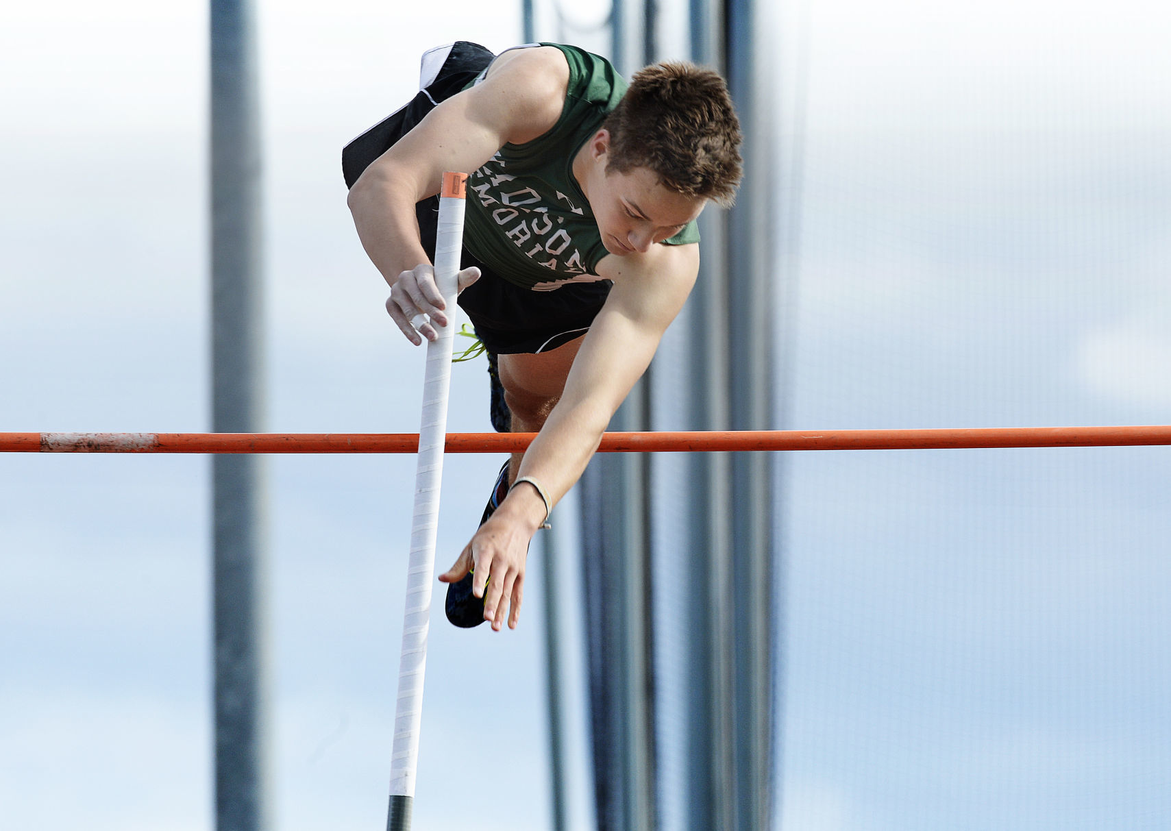 Memorial's Peter Sorge, pole vault
